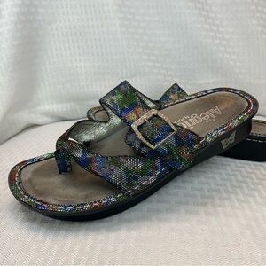 Alegria Valentina Sandal in Manic Botanic Size 5.5 EU 36